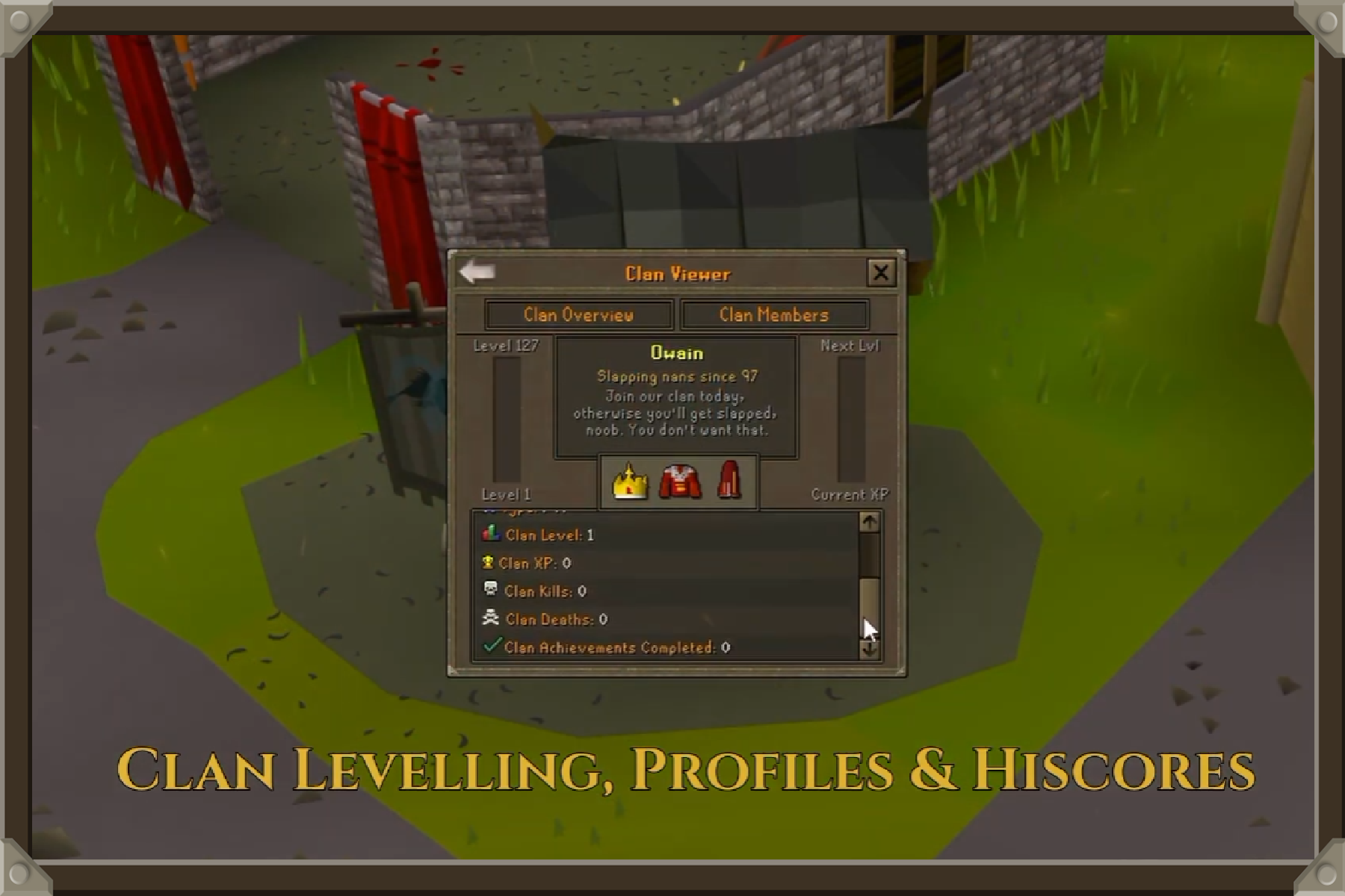 Server screenshot
